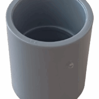 Cople PVC Gris Conduit 3/4"