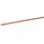 Varilla para tierra física de 5/8" x 1.00 m de largo
