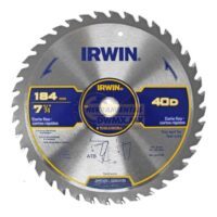 Disco sierra Irwin corte fino, 40 dientes 7-1/4", 15230LA