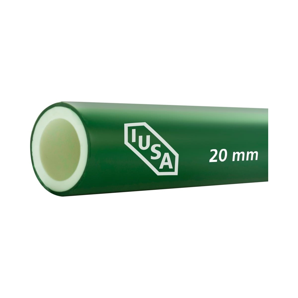 Tubo bicapa PPR 1/2", 4 metros, IUSAPLUS
