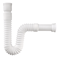 Cespol flexible de polipropileno 1 1/2" para lavabo