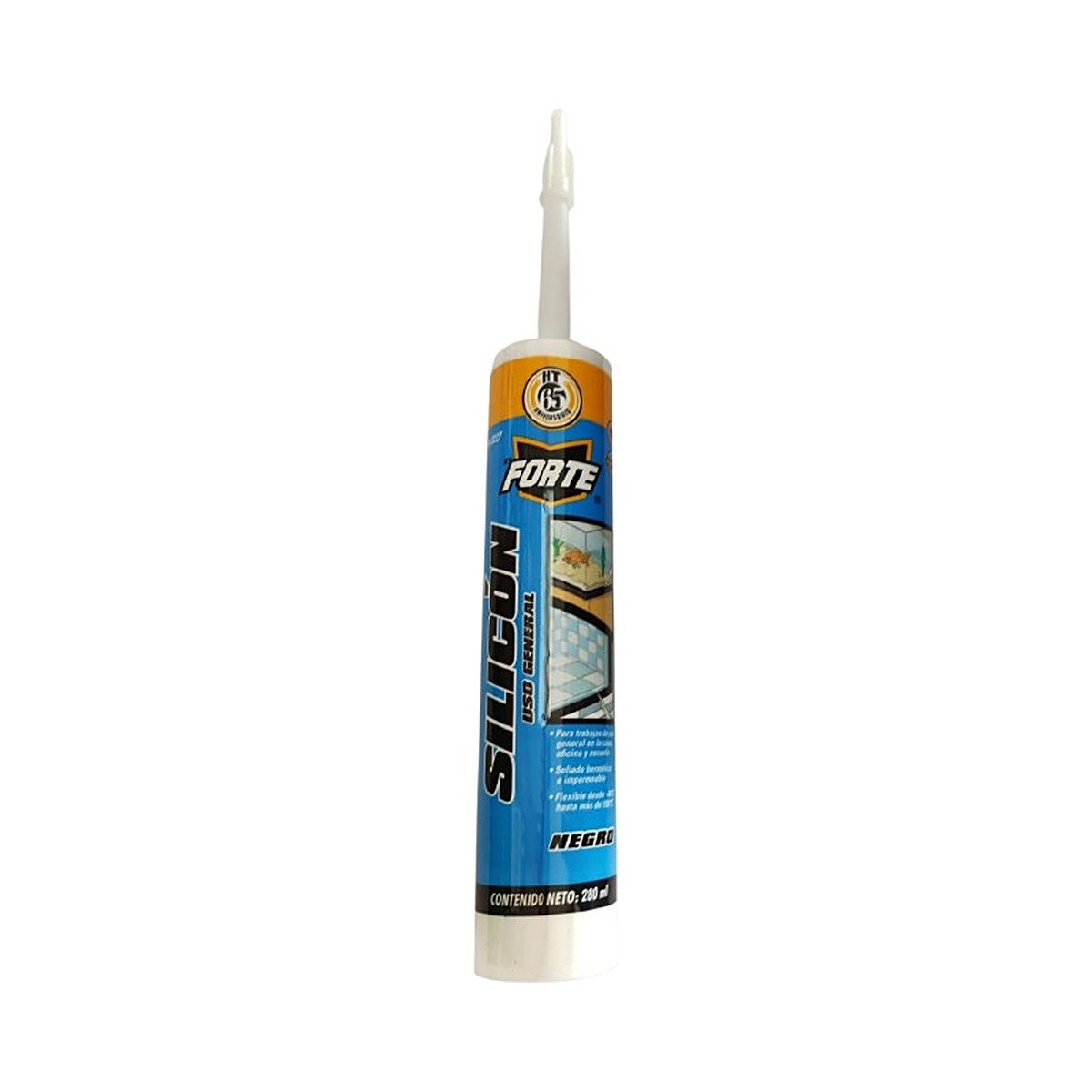 Silicón Uso General Negro De 280 ML
