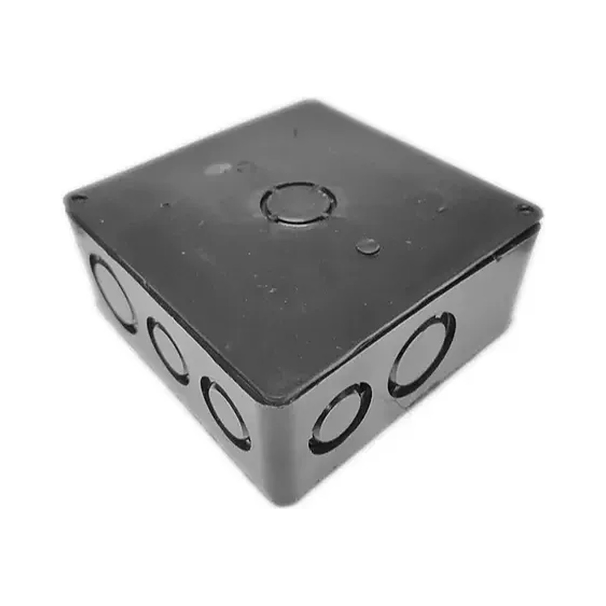 Caja con Tapa Gris PVC Conduit 4" X 4"