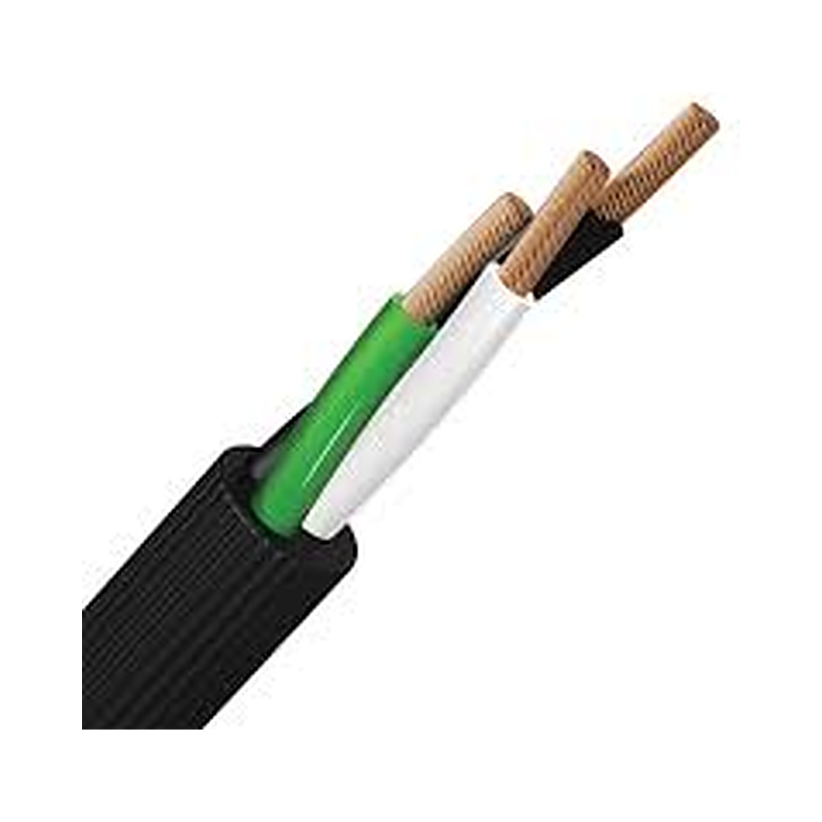 Cable uso rudo SJT 3X12 PZA 100% cobre