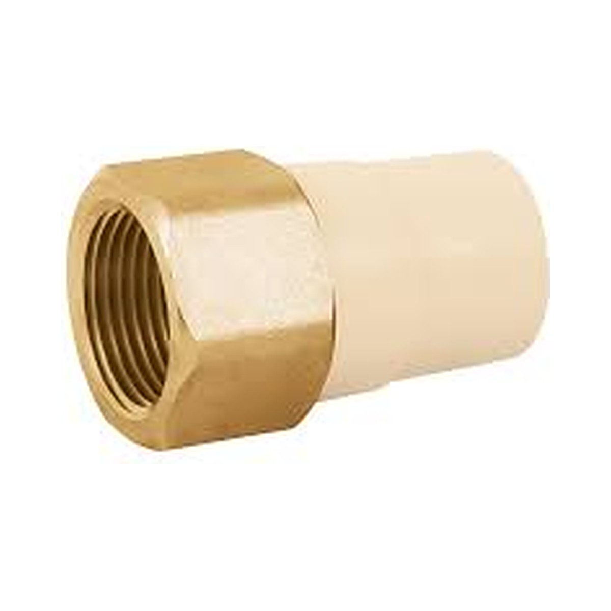 Adaptador hembra de CPVC 1/2" con inserto metálico 45107 616159