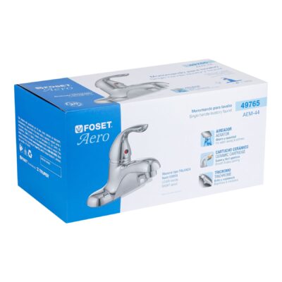 Monomando 4" para lavabo, FOSET AERO (49765) - Imagen 4