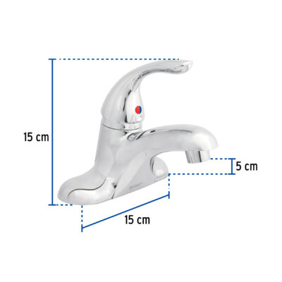 Monomando 4" para lavabo, FOSET AERO (49765) - Imagen 3