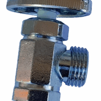 Llave angular 1/2" x 1/2", Marca Futura