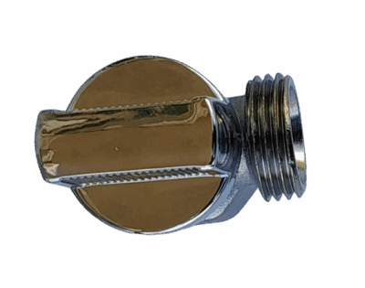 Llave ángulo 1/2" x 1/2" de un cuarto de vuelta marca Futura - Imagen 2