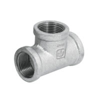 Tee sencilla 3/4" acero galvanizado, Foset CG-702