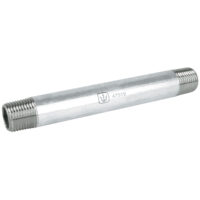 Niple de acero galvanizado 1/2" x 6", Foset CG-404