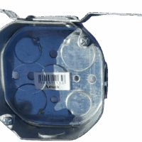Caja octagonal con bracket 1.5mm AETECH