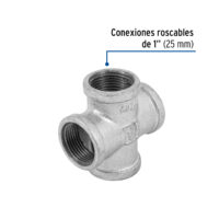 Cruz de acero galvanizado 1", Foset CG-523 - Imagen 2