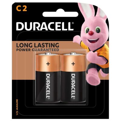Pila Duracell C (Venta paquete con dos piezas)
