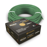 Cable Verde calibre 12 venta por caja x 100 metros (HECORT)