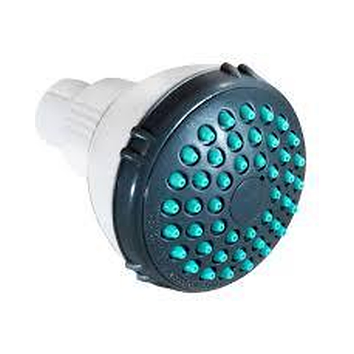 Regadera antisarro blanca material ABS