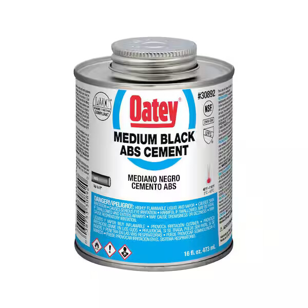 Cemento para ABS 473ml Oatey (Pegamento)