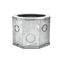 Bote integral 11.5cm cono grande metalico