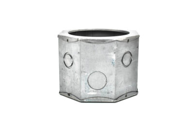 Bote integral 11.5cm cono grande metalico