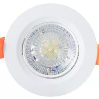 Lámpara Spot Empotrado Led 7w Luz Blanca Color Blanco Marca Lumicraft Modelo TH7W - VENTA INDIVIDUAL