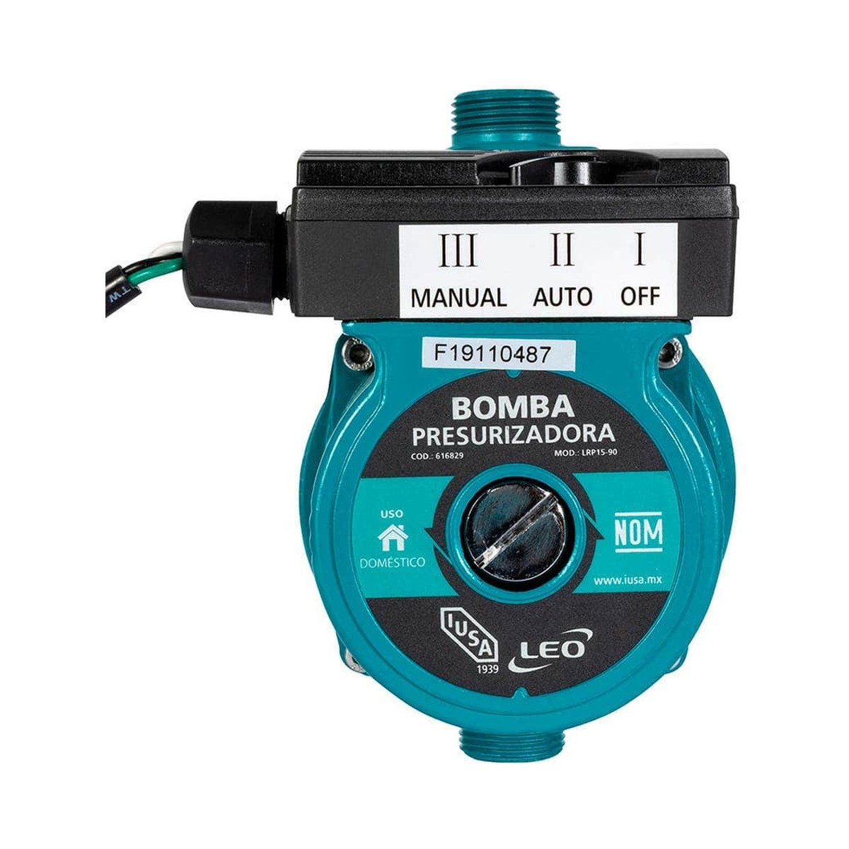 Bomba presurizadora con accesorios 0.16 HP