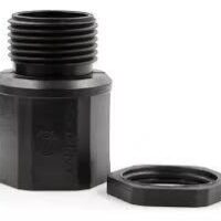 Conector Poliflex 3/4" Negro