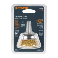 Carda de copa 1-3/4" alambre grueso para taladro, Truper (Cod 11571) - Imagen 4