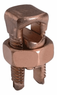 Conector bipartido (tipo perro) #6 de cobre