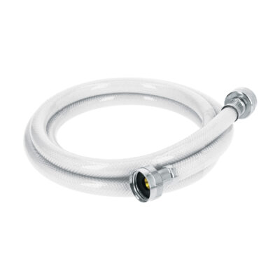 Manguera para lavadora, vinilo, 3/4" x 3/4", 1.8 m, Foset (Cod 46429)