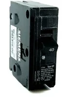Interruptor Termomagnético Breaker QP 1X40A SIEMENS Q140