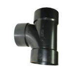Tee sencilla de ABS 4"