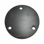 Placa de Fijación Circular de 5" con 3 Perforaciones – Espesor 5/32"