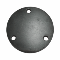 Placa de Fijación Circular de 5" con 3 Perforaciones – Espesor 5/32"
