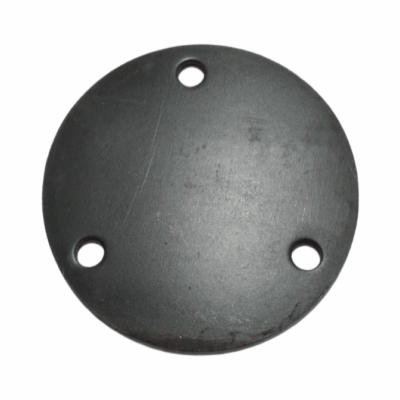 Placa de Fijación Circular de 5" con 3 Perforaciones – Espesor 5/32"