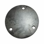 Placa de Fijación Circular de 6" con 3 Perforaciones – Espesor 1/4"