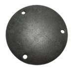 Placa de Fijación Circular de 8" con 3 Perforaciones – Espesor 1/4"