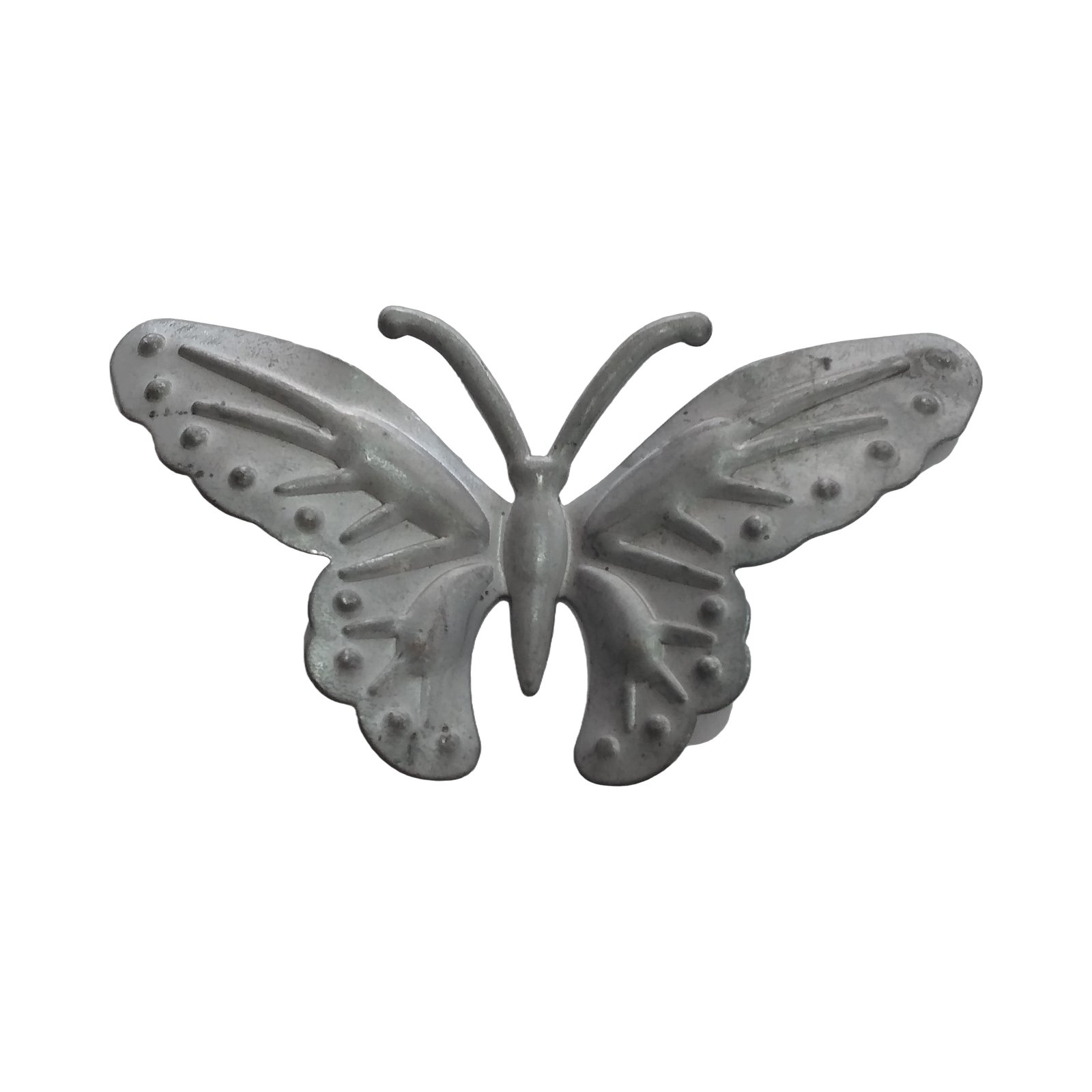 Figura decorativa de acero troquelado modelo mariposa 2226 (Medida: 115 x 70 T:1.2mm)