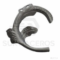 Hoja Maleable de Fierro vaciado modelo 4111.2 (Medida: 155 x 120mm) venta por pieza