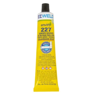 Cemento para CPVC EZ Weld 227 de 59 ml (Pegamento)