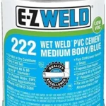 Cemento PVC 473 mL Azul Secado Rapido EZ WELD (Pegamento)