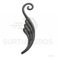Hoja Maleable Fierro vaciado modelo 4537 (Medida: 240 x 75mm)