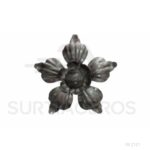 Flor decorativa FLOR de acero troquelado modelo 2121 (Medida: 90mm)