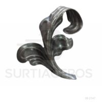 Hoja decorativa de acero troquelado modelo 2147 (Medida: 170*150mm) venta por pieza