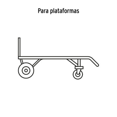 Rueda imponchable 8" para eje central – Truper (Cód. 49016) - Imagen 4