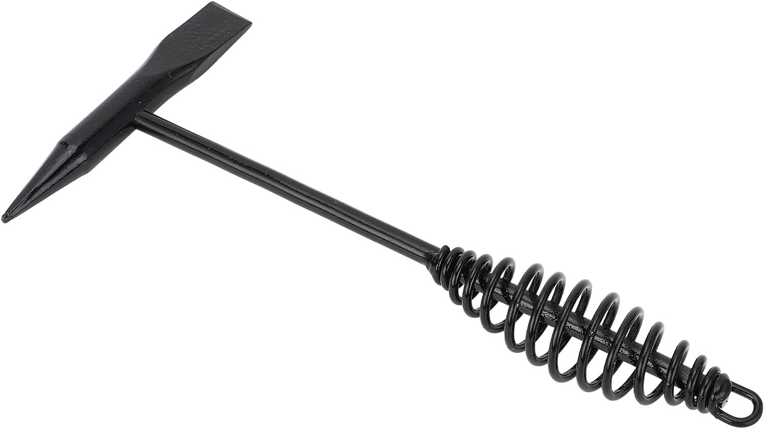 Martillo piqueta para escoria de soldadura con mango de resorte