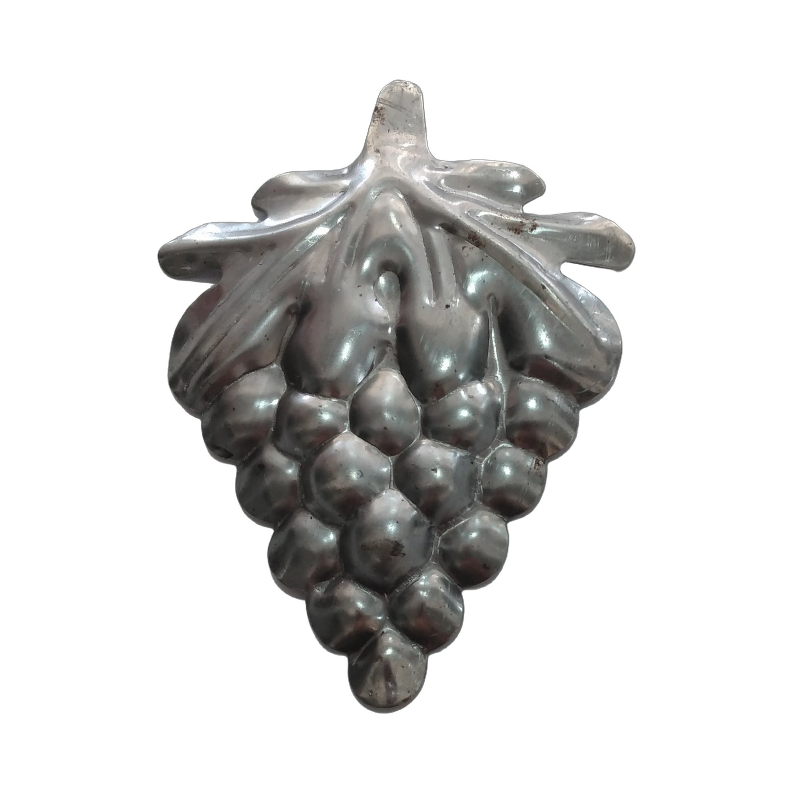 Figura decorativa de acero troquelado modelo uvas 2217 (Medida: 130 x 95mm)