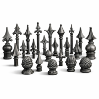 Cuellos y puntas de fierro vaciado