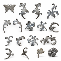 Ornamentos de fierro vaciado