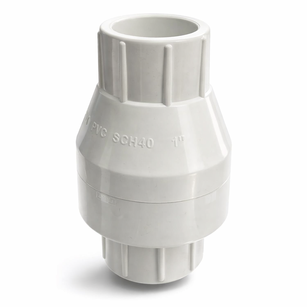 Vávula Check de PVC 1"