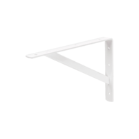Ménsula de acero reforzada blanca 8 x 12", Fiero, (Cod 44670)